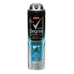 Degree Men Motionsense Dry Spray Antiperspirant Cool Rush 107g