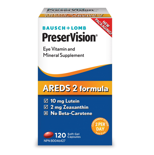 Preservision Eye Vitamin and Mineral Supplement AREDS2 Formula
