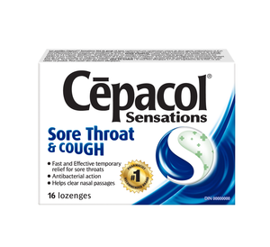 Cepacol Sensations Sore Throat & Cough 16 Lozenges