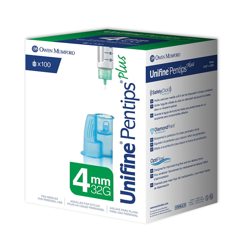 Unifine Pentips Plus 4mm 32g 100 Count