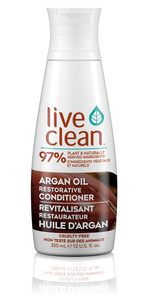 Live Clean Argan Oil Restorative Conditioner 350mL