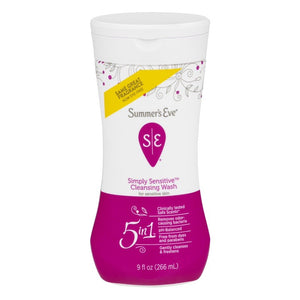 Summer's Eve Simply Sensitive Cleansing Wash 266mL