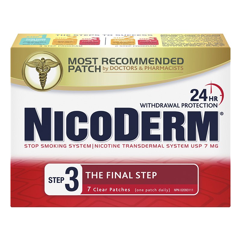 NicoDerm Stop Smoking System Step 3