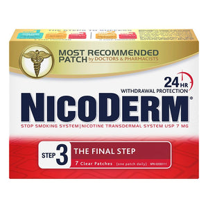 NicoDerm Stop Smoking System Step 3