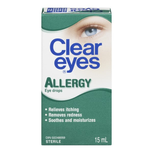 Clear Eyes Allergy Eye Drops 15mL