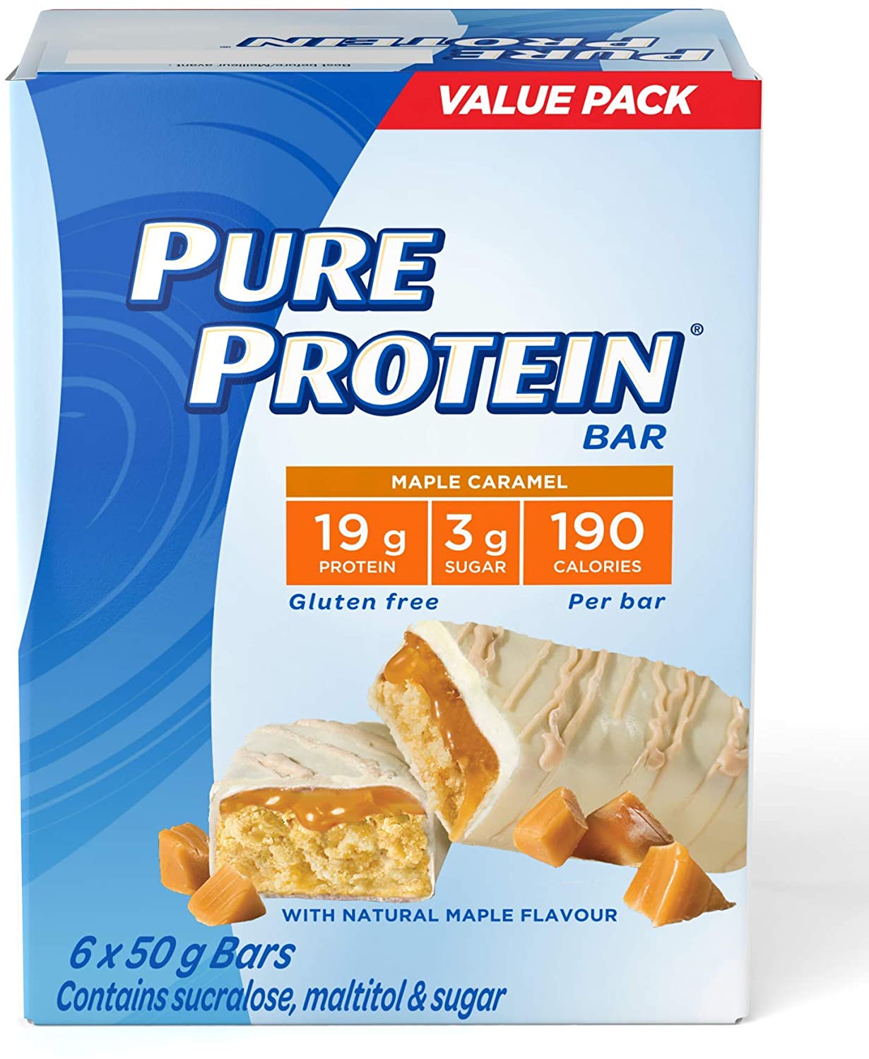 Pure Protein Bars Maple Caramel Value Pack