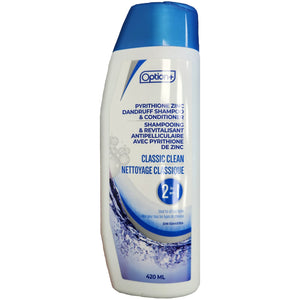 Option+ Dandruff Shampoo & Conditioner 420mL