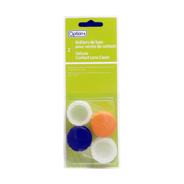Option+ Deluxe Contact Lens Cases 2