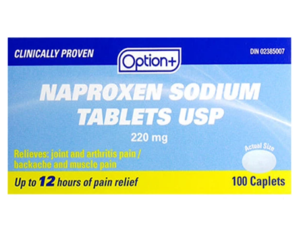 Option+ Naproxen Sodium 24 Caplets