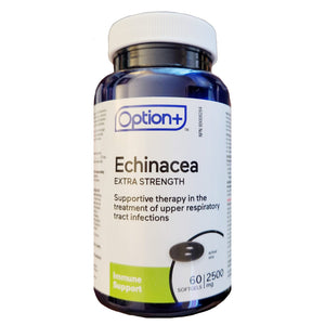 Option+ Echinacea Extra Strength 2500 mg 60 Softgels