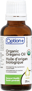 Option+ Organic Oregano Oil 25mL