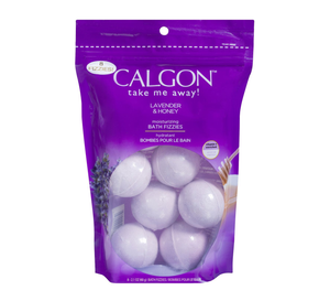 Calgon Lavender & Honey Bath Fizzies 8x60g