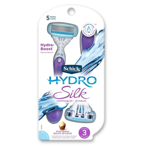 Schick Hydro Silk Disposables 3 Razors