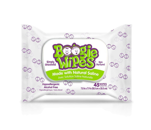 Boogie Wipes Simply Unscented 30 Wipes