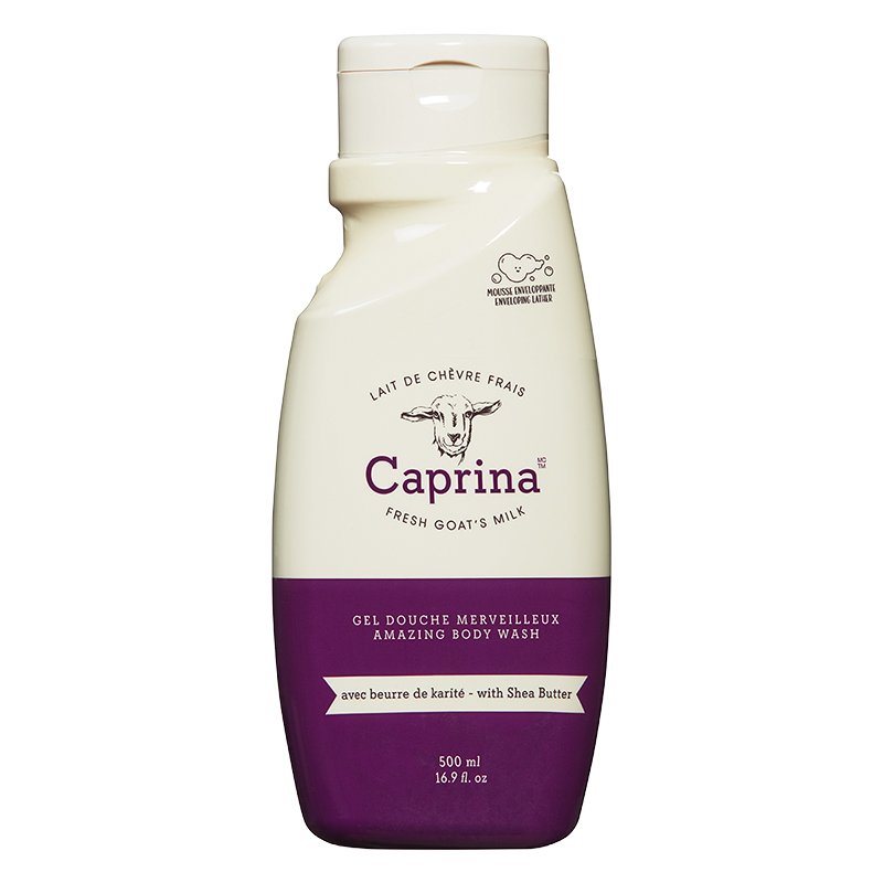 Caprina Fresh Goat's Milk Body Wash With Shea Butter 500ml