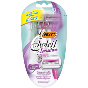 Bic Soleil Sensitive Comfort Shield 3 Disposable Razors