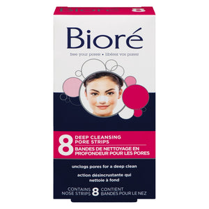 Bioré Deep Clean Pore Strips 8 Count