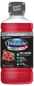Pedialyte Advanced Care Plus 1L Cherry Pomegranate