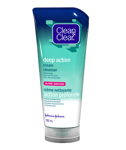 Clean & Clear Deep Action Cream Cleanser 192ml