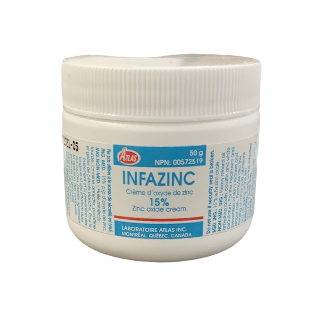 Infazinc 15% Zinc Oxide Cream 50g