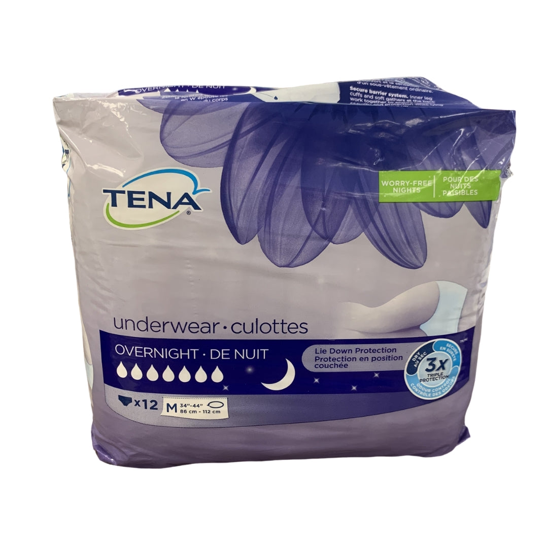 Tena Worry-Free Over Night Underwear