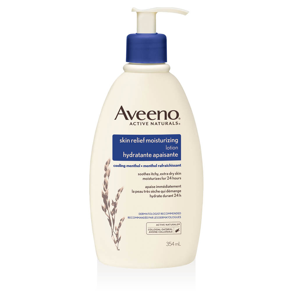 Aveeno Skin Relief Moisturizing Lotion Cooling Menthol 354ml