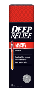 Deep Relief Maximum Strength Heat Rub 100g