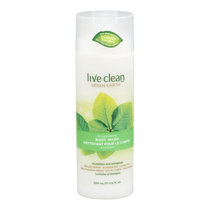 Live Clean Green Earth Body Wash 500ml
