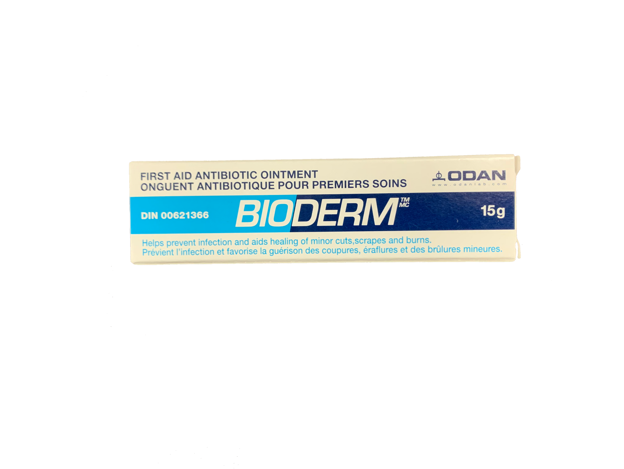 Odan Bioderm  First Aid Antibiotic Ointment 15g