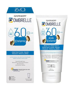 Garnier Ombrelle SPF 60 Kids Wet'n Protect Sunscreen Lotion 90ml