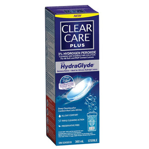 Clear Care Plus HydraGlyde 360mL