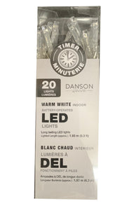 LED Light 20 Warm White 6.3ft Long