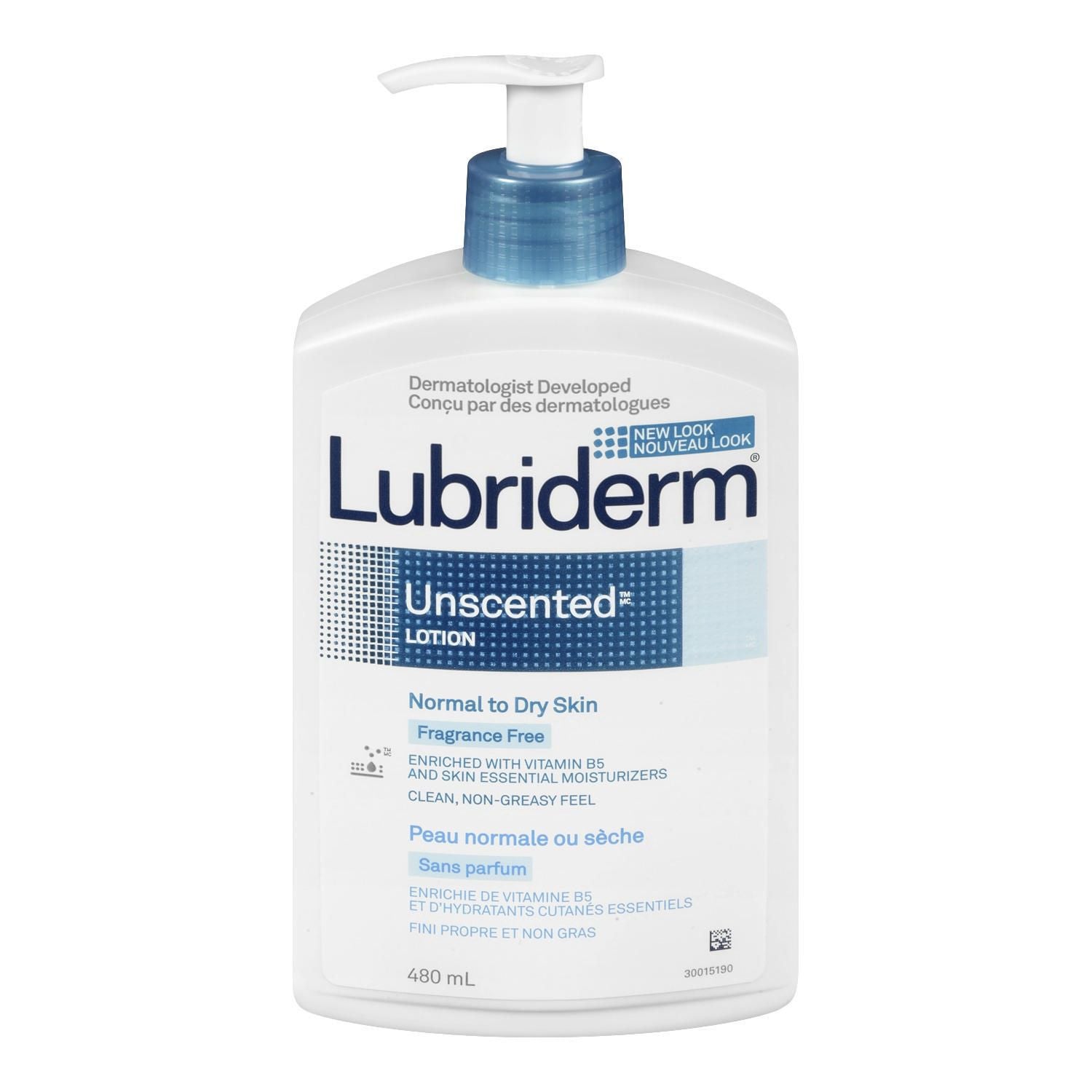 Lubriderm Unscented Lotion 480ml