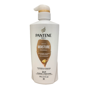Pantene Pro-V Daily Moisture Renewal 2 in 1 Shampoo + Conditioner 530mL
