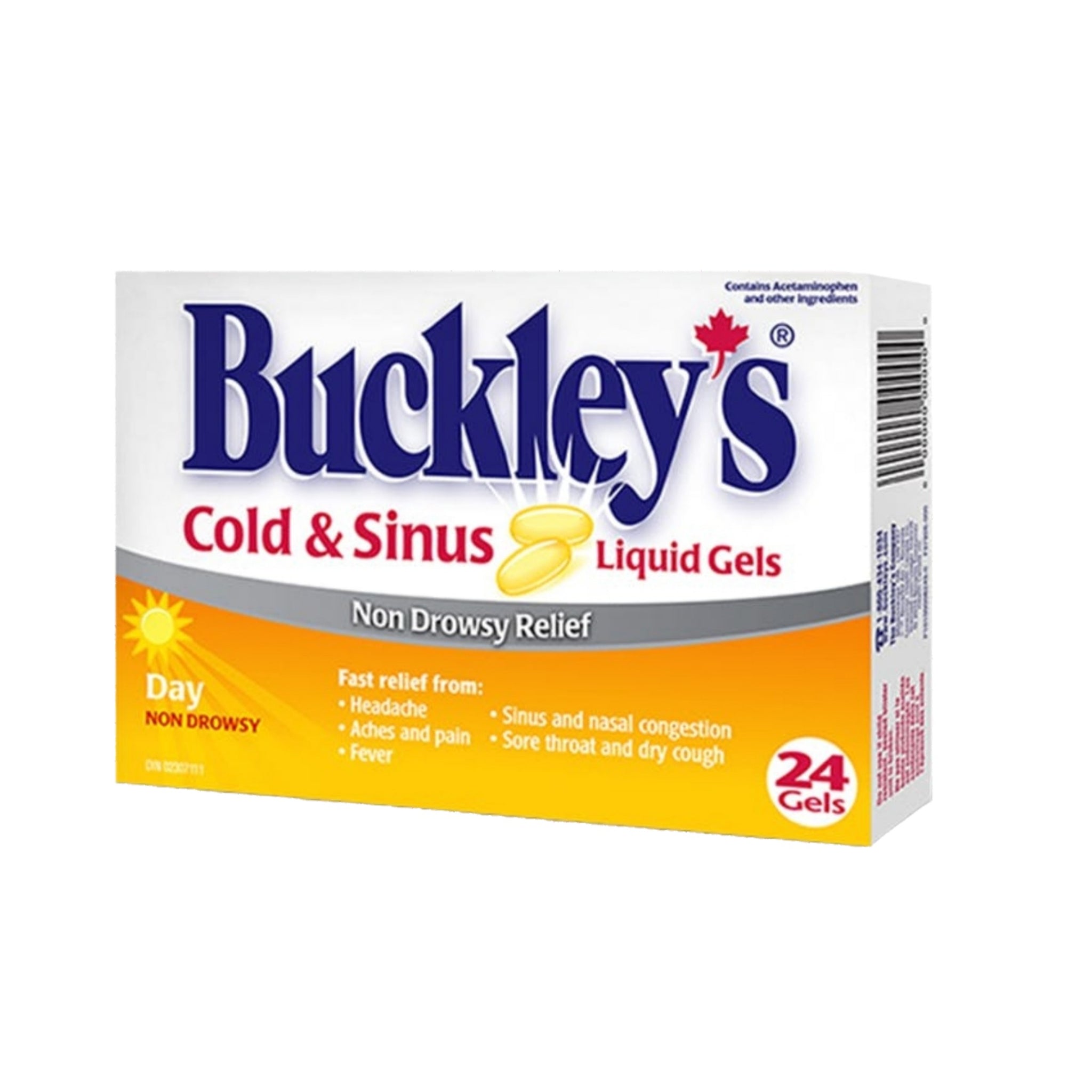 Buckley's Cold & Sinus Liquid Gels Day 24 Gels
