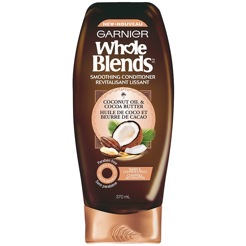 Garnier Whole Blends Smoothing Conditioner 370mL