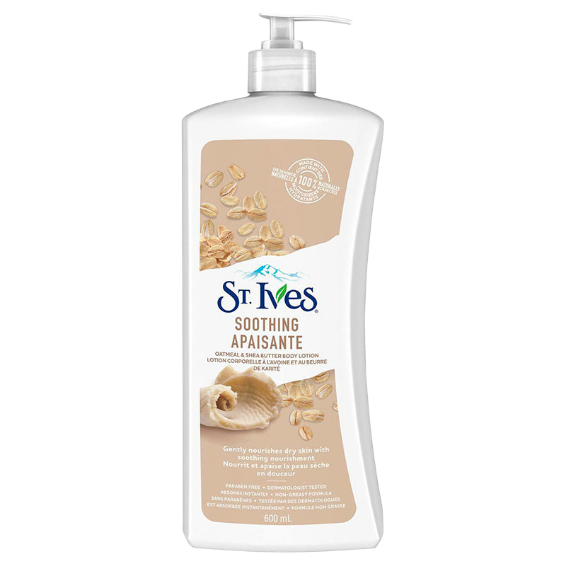 St. Ives Soothing Oatmeal & Shea Butter Body Lotion 600ml