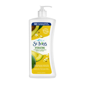 St. Ives Hydrating Body Lotion With Vitamin E & Avocado 600ml