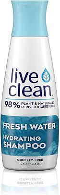 Live Clean Fresh Water Hydrating Shampoo 350mL